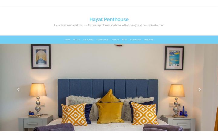 Screenshot of hayatkalkan.com