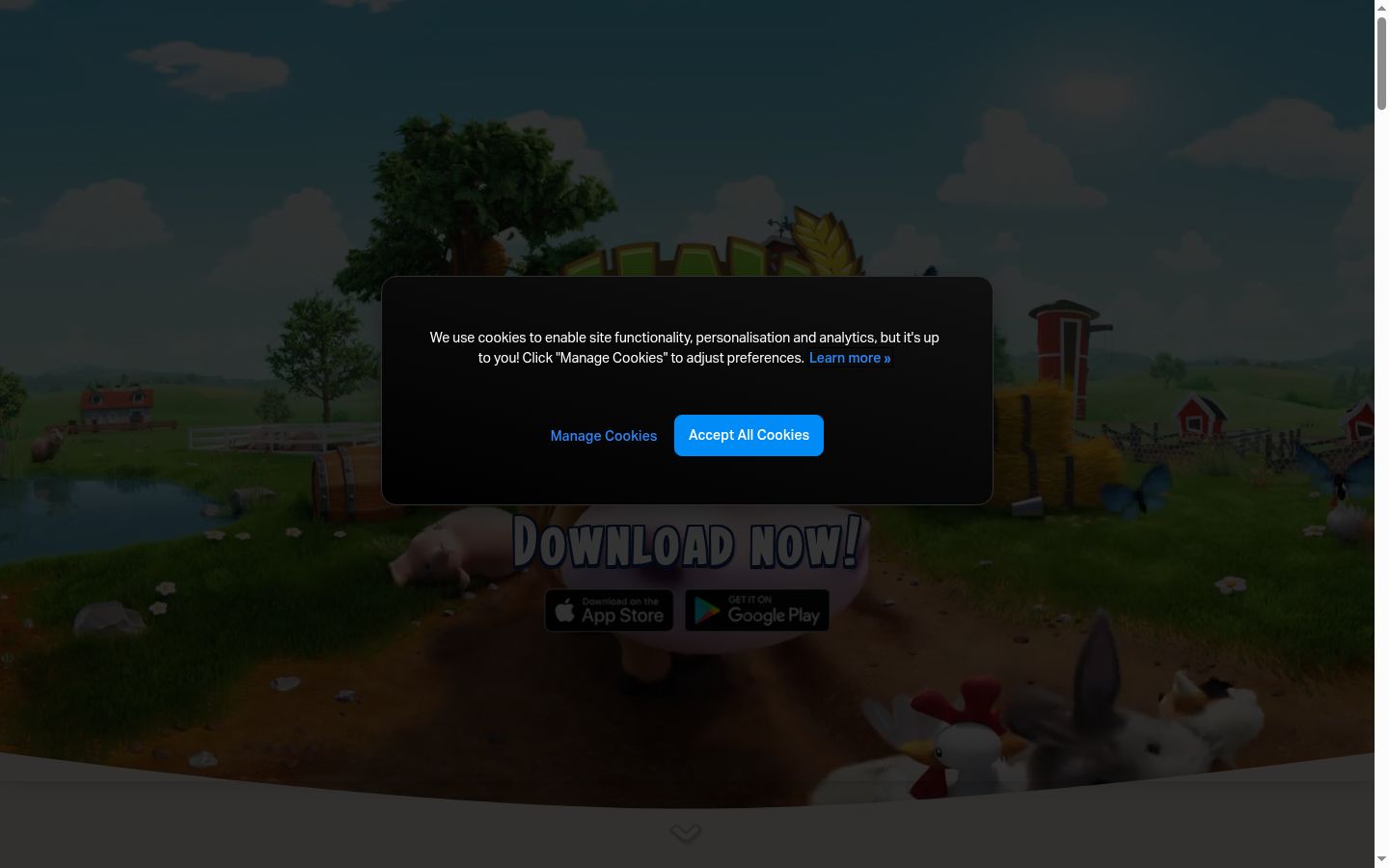 Snímka obrazovky banera súhlasu zobrazeného pred akoukoľvek interakciou