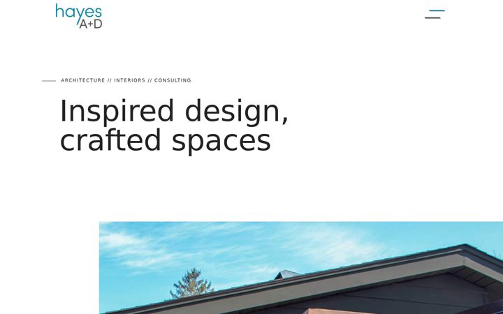 Screenshot of hayes-ad.com