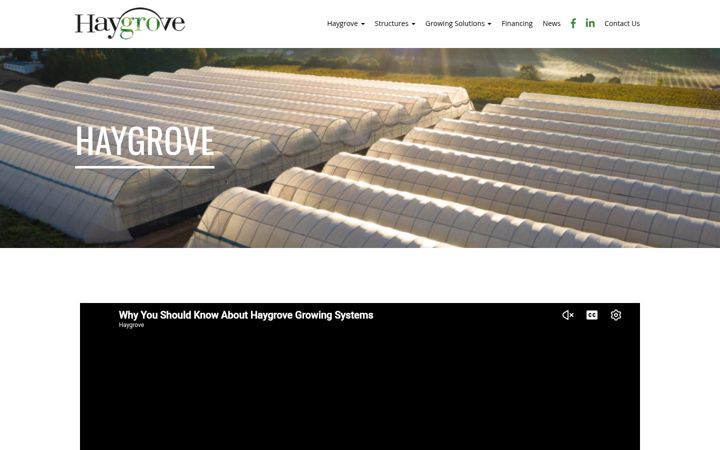 Screenshot of haygrove.co.za
