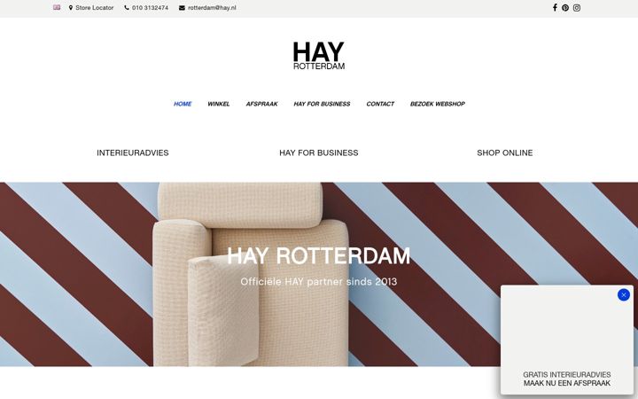 Screenshot of hayinrotterdam.com