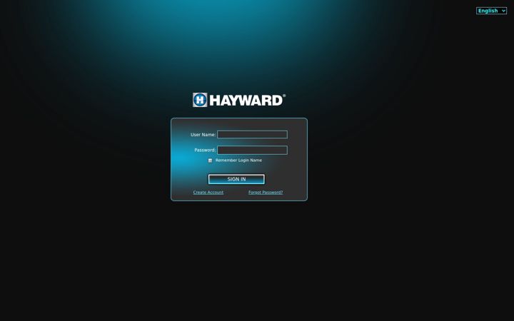 Screenshot of haywardomnilogic.com