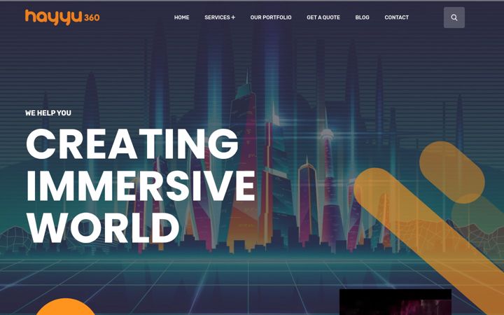 Screenshot of hayyu360.co.uk