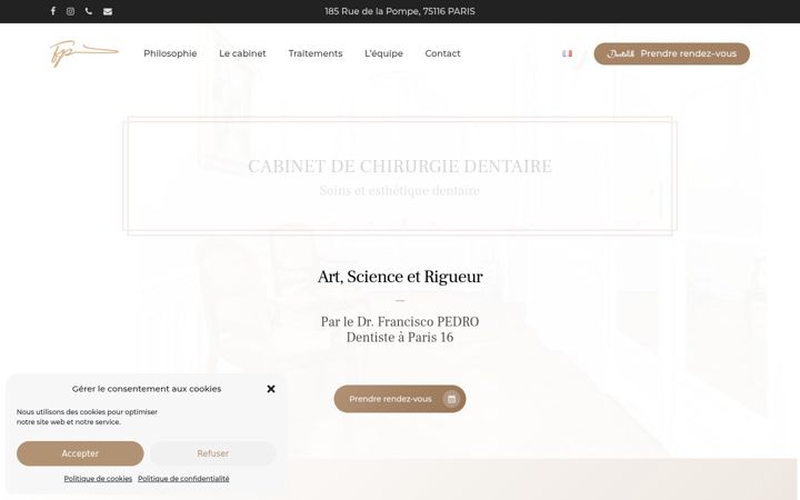 Screenshot of hazan-pedro-chirurgiens-dentistes.com