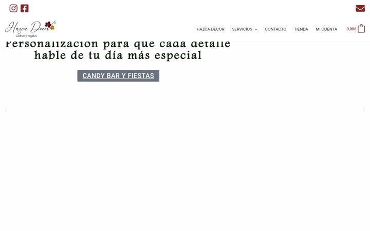 Screenshot of hazcadecor.es