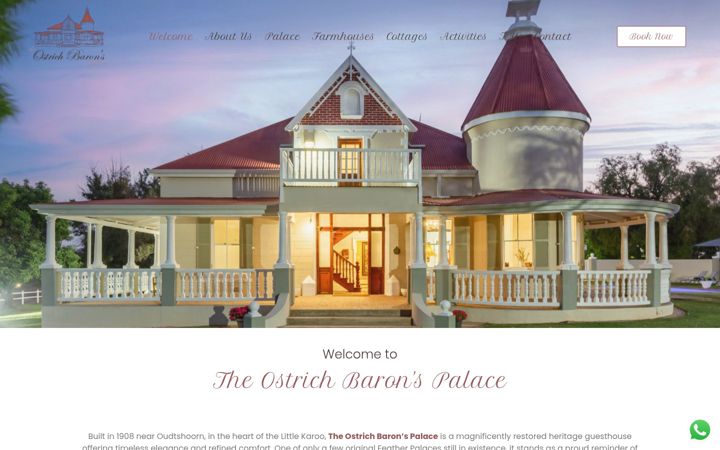 Screenshot of hazenjacht.co.za
