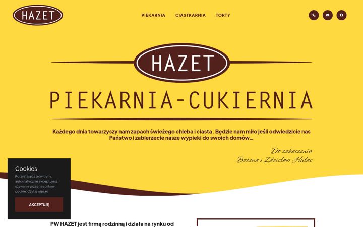 Screenshot of hazetwypieki.pl
