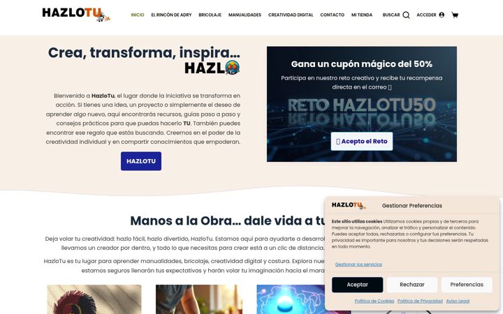 Screenshot of hazlotu.net