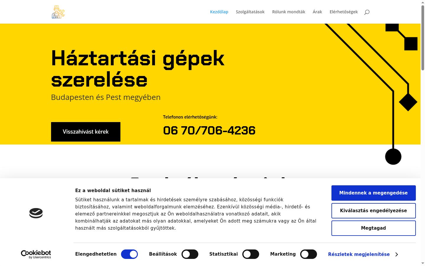Posnetek zaslona pasice za privolitev, prikazane pred kakršno koli interakcijo