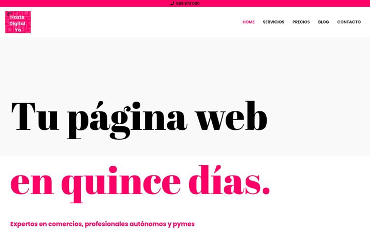 Screenshot of haztedigitalya.es