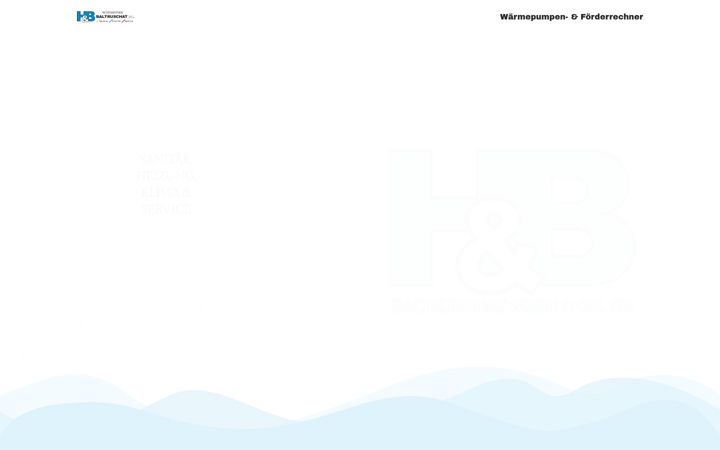 Screenshot of hb-heizung.com
