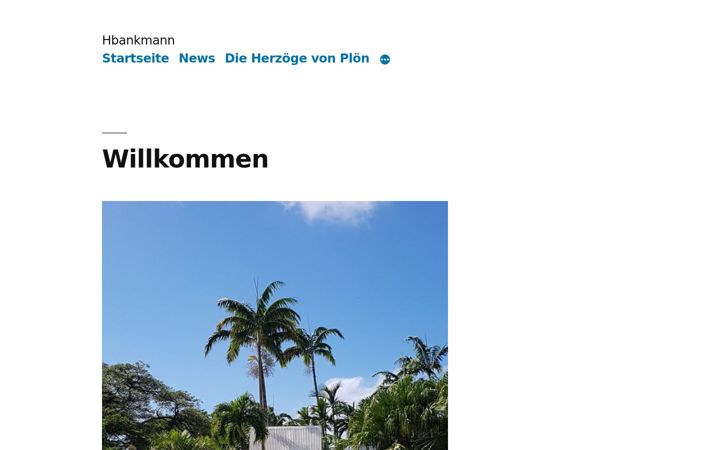 Screenshot of hbankmann.de