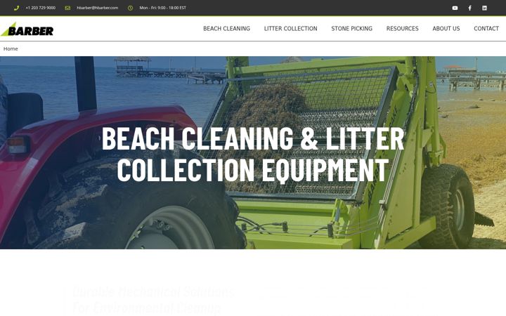 Screenshot of hbarber.com