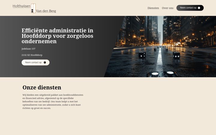 Screenshot of hbbv.nl