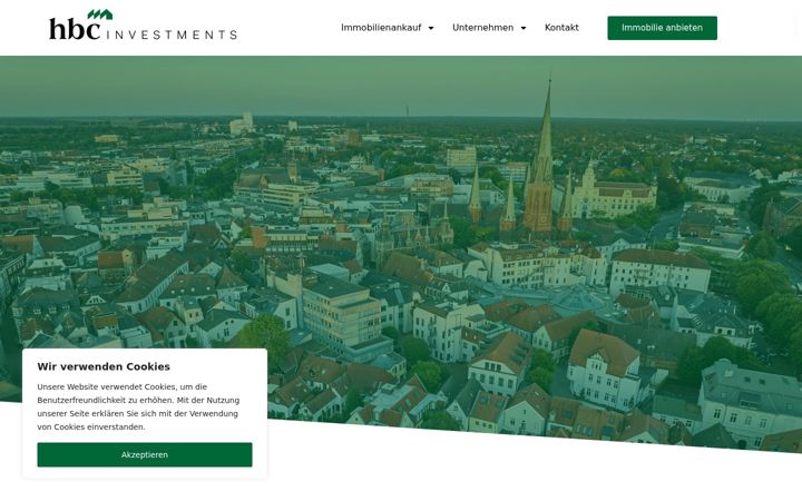 Screenshot of hbc-invest.com
