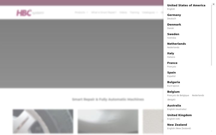 Screenshot of hbc-system.com