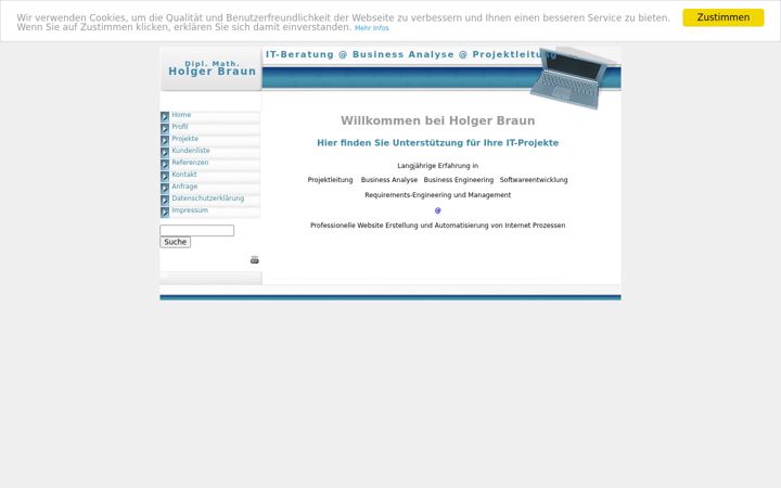 Screenshot of hbconsult.info