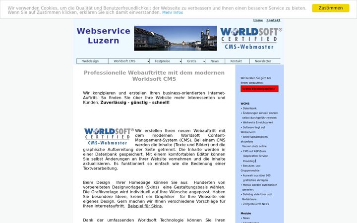 Screenshot of hbconsultant.ch