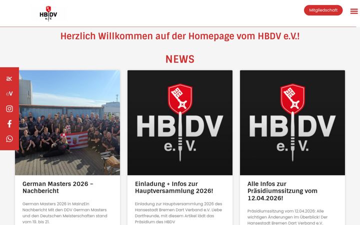 Screenshot ta' hbdv-ev.de