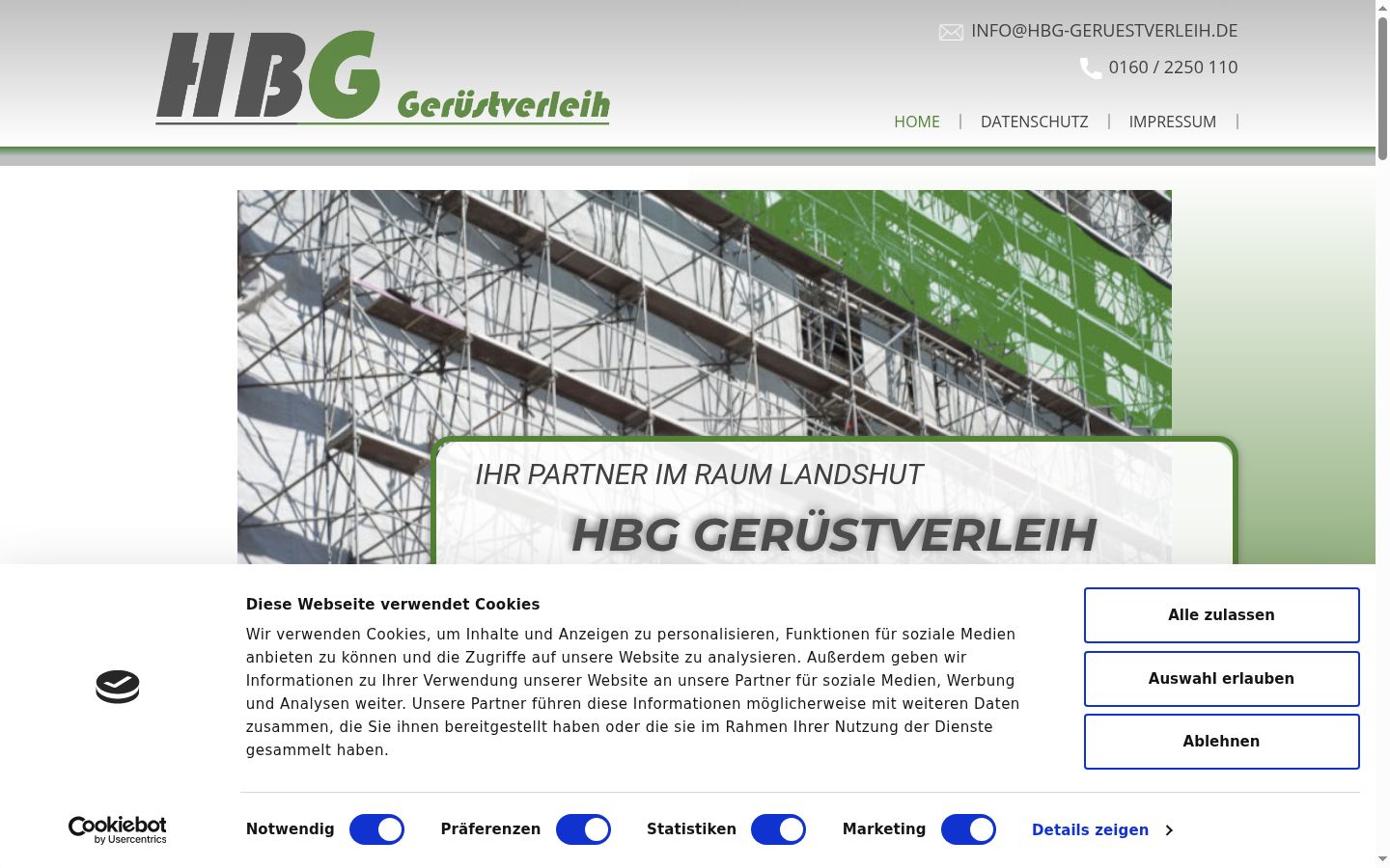 Screenshot tal-banner tal-kunsens muri qabel kwalunkwe interazzjoni