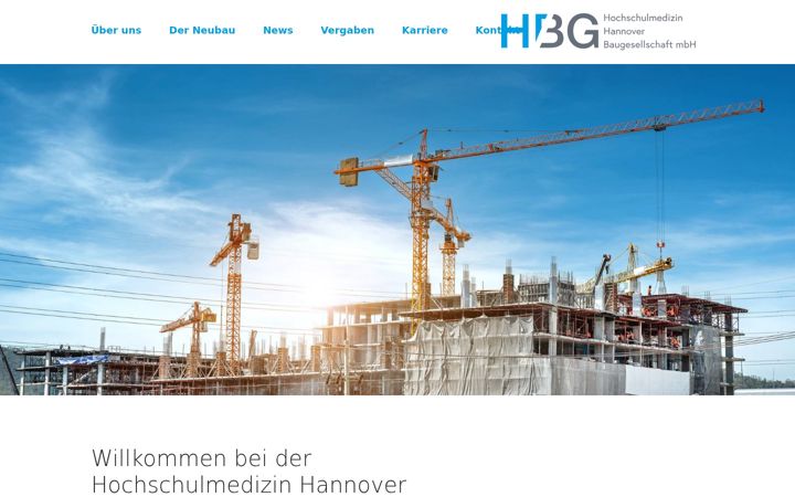 Screenshot of hbg-hannover.de