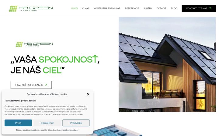 Screenshot of hbgreen-zelenaenergia.sk