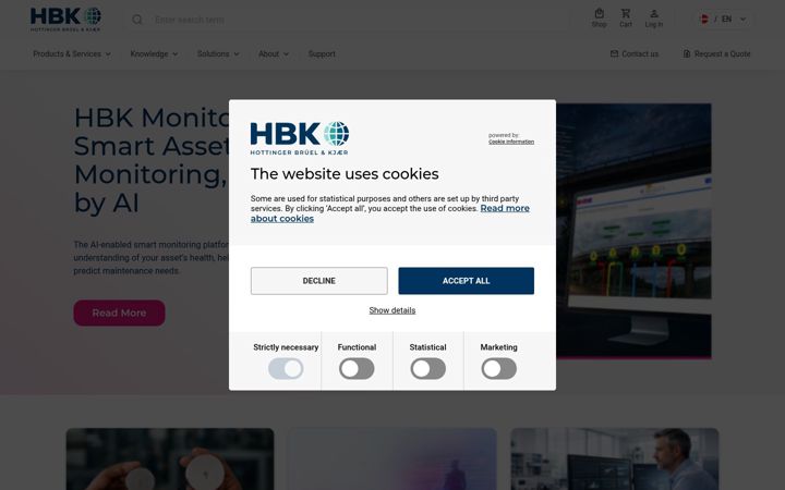 Screenshot of hbkworld.com