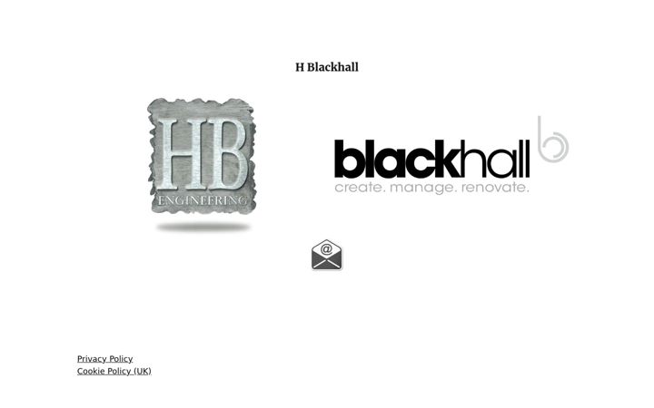 Screenshot of hblackhall.com