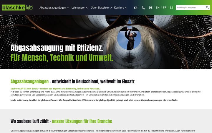Screenshot of hblaschke.de