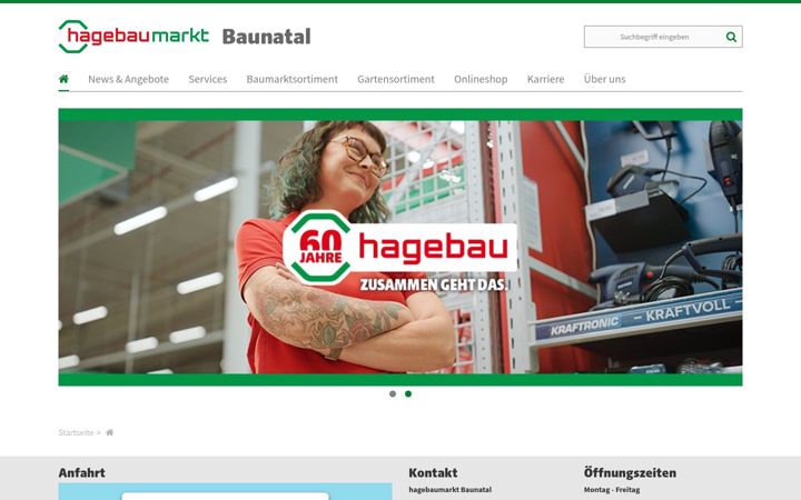 Screenshot of hbm-baunatal.de