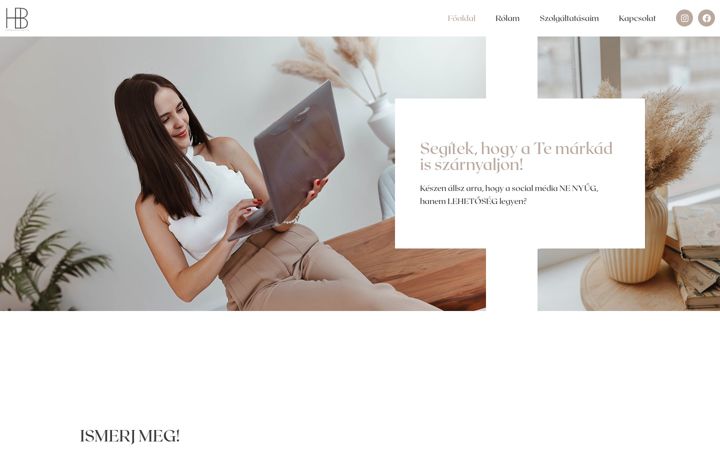 Screenshot of hbmediamarketing.hu
