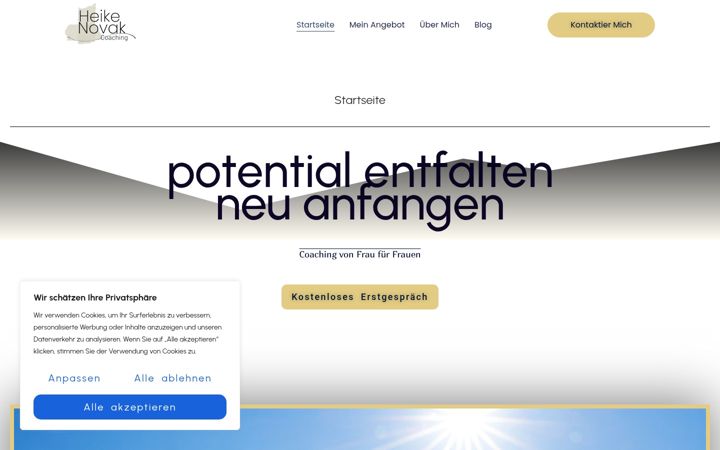 Screenshot of hbn-coaching.de