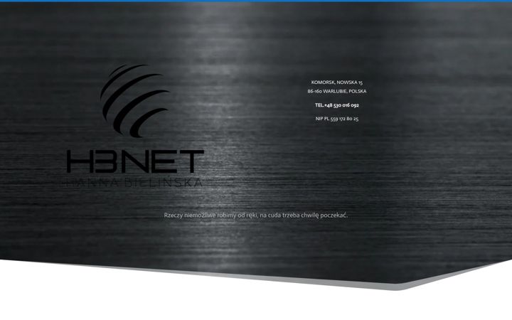 Screenshot of hbnet.pl