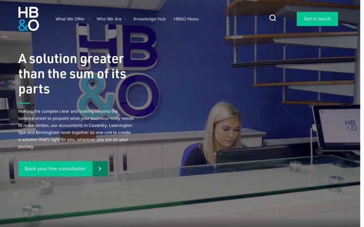 Screenshot of hboltd.co.uk