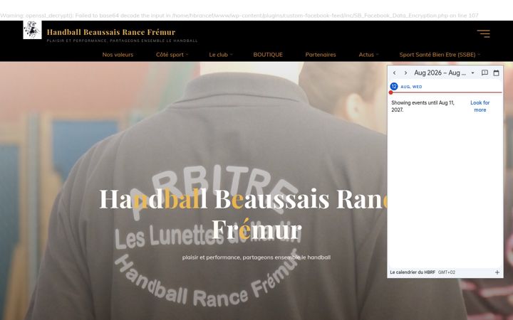 Screenshot of hbrancefremur.com