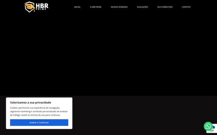 Screenshot of hbrprime.com.br