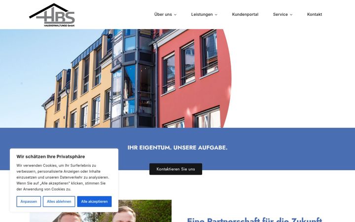 Snímek obrazovky hbs-hv.de