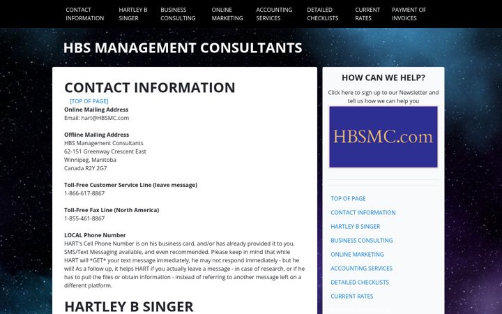 Screenshot of hbsmc.com