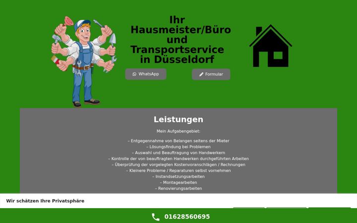 Screenshot of hbt-reger.de