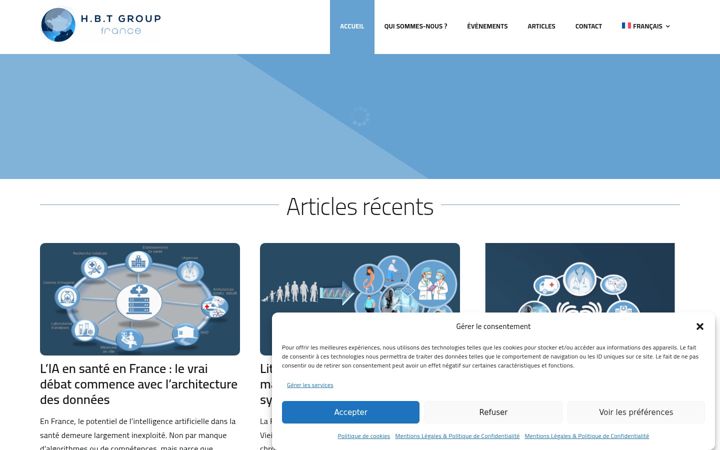 Screenshot of hbtgroup-france.com