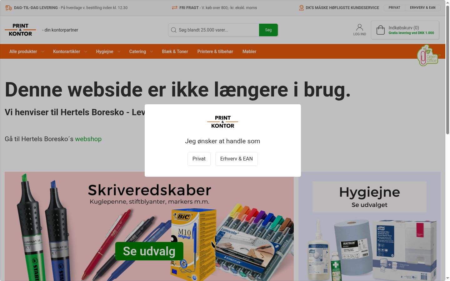 Ekraanipilt nõusolekubännerist, mida näidati enne mis tahes suhtlust