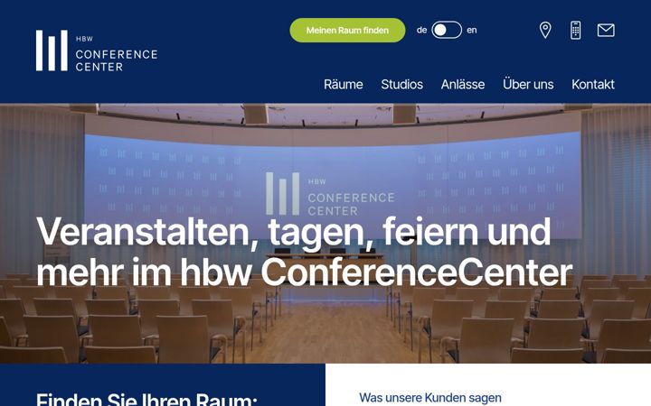 Screenshot di hbw.de