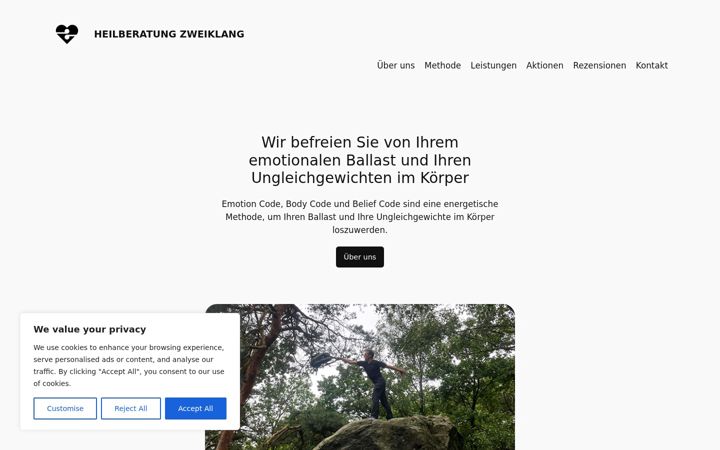 Screenshot of hbzwei.de