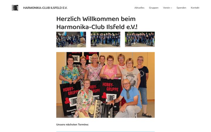 Screenshot of hc-ilsfeld.de