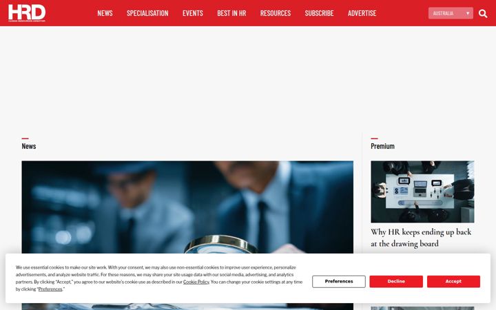 Ekrano kopija hcamag.com