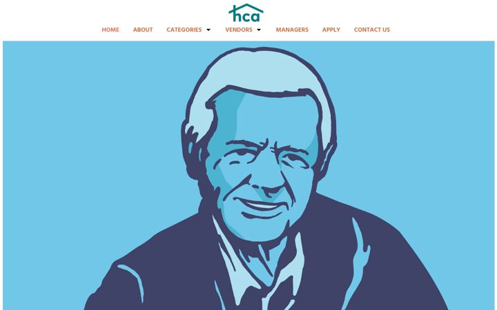 Screenshot of hcascholarship.org