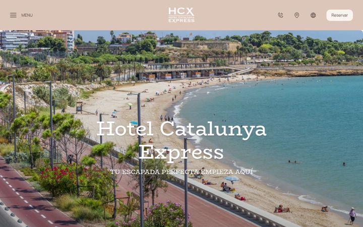 Screenshot of hcatalunyaexpress.com