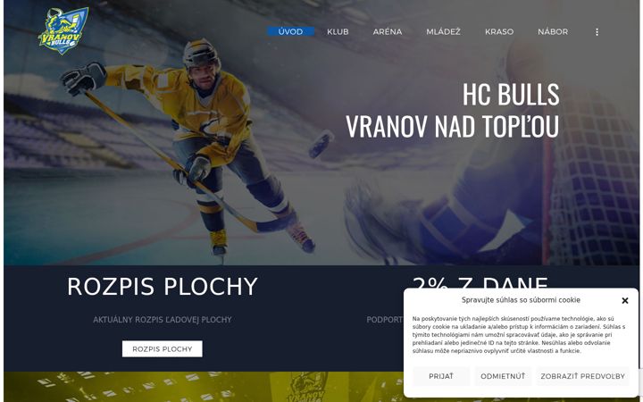 Screenshot of hcbulls.sk