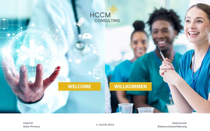 Posnetek zaslona hccm-consulting.de