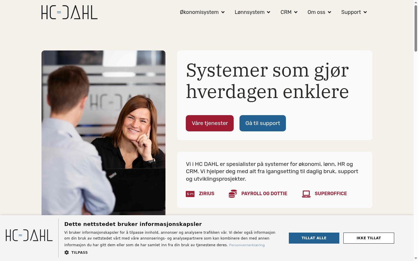 Screenshot tal-banner tal-kunsens muri qabel kwalunkwe interazzjoni